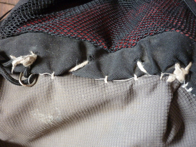 Sewing your bag together with string